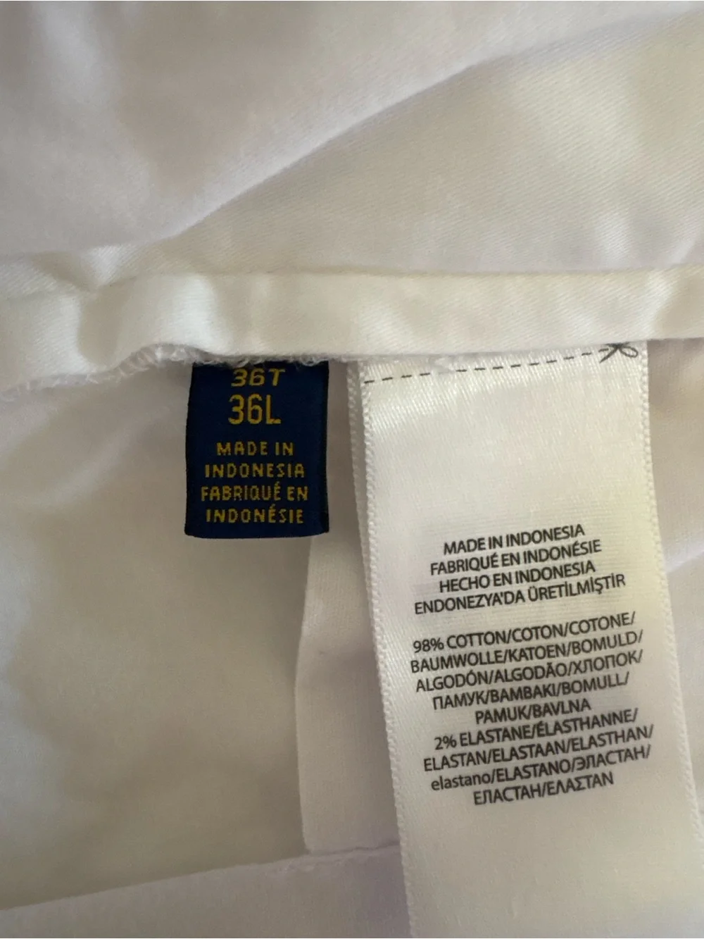 POLO RALPH LAUREN Stretch Classic Fit Shorts 36T 36L